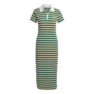 adidas (WMNS) adidas 80S Stripes Dress Green Yellow White Asia Sizing JC6178