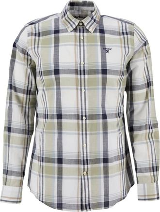 Barbour Kidd Tailored Shirt - Heren - Casual Overhemden - Veelkleurig - L - Katoen - Overhemden