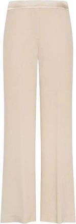 Momoni Albert Broeken - Dames - Wijde Broeken - Beige - XS - Polyester - Broeken