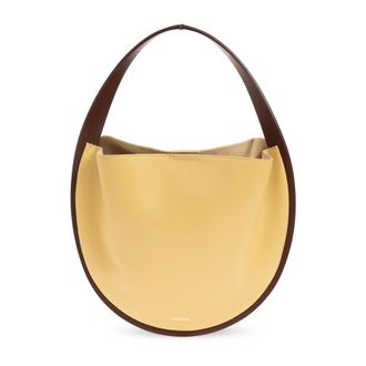 Jil Sander Handbags, female, Yellow, Size: ONE SIZE Pivot Top-Handle Bag