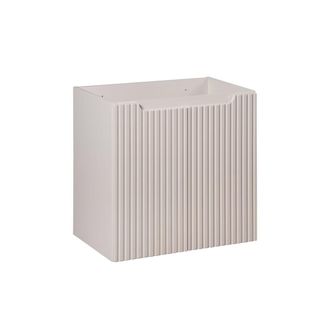 Petits Meubles Mueble bajo lavabo 60cm 2 puertas paneles de melamina y mdf cachemira