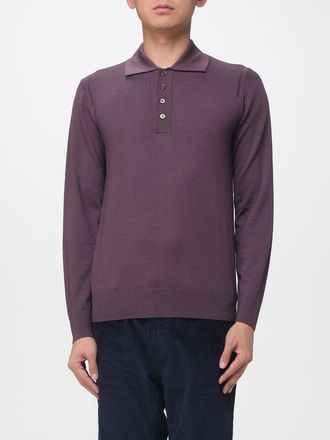 Paolo Pecora Cardigan in lana merino con zip, collo alto e tasche