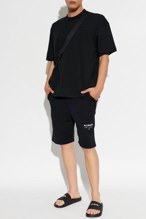 AllSaints T-shirt Haven, Mens, Black