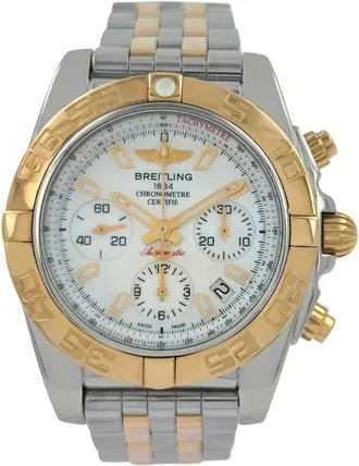 Breitling Pre-owned Breitling Chronomat Chronograph Automatic Chronometer Mens Watch CB0140