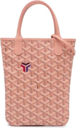 Goyard Pre-owned Handbags, female, Pink, Size: ONE SIZE Pre-owned Fabric shoulder-bags