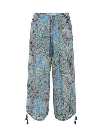 Etro Wide pants with tassels