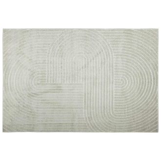 vidaXL Alfombras De &Aacute;rea Palmeras Verde 120 X 170 Cm Poli&eacute;ster Vidaxl