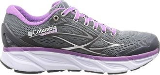 Columbia Womens Variant Trail Running Shoe In Grey Ash/phantom Purple