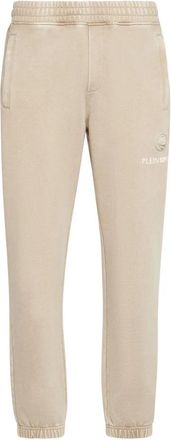 Plein Sport Jogging Pants Cold Dye - Heren - Trainingsbroeken - Beige - M - Katoen - Fitness