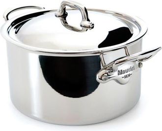Bloomingdale's MCook 1.9 qt. Stainless Steel Stewpan & Lid in Silver at Nordstrom