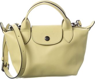 Longchamp Le Pliage Xtra Leather Mini Satchel