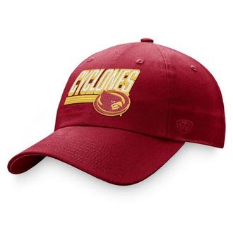 Top of the World Mens Top of the World Cardinal Iowa State Cyclones Slice Adjustable Hat in Green at Nordstrom