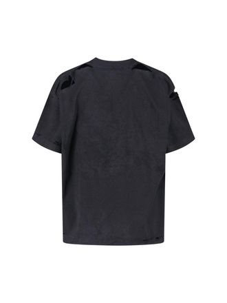 Balenciaga Womens T-Shirts And Polos Black Cotton