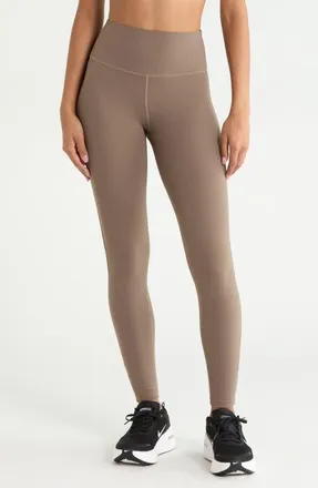 SPLITS59 Layla Airweight High Waist 7/8 Leggings in Lentil/black at Nordstrom, Size X-Small