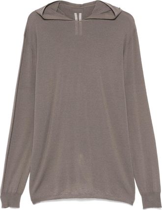 Rick Owens Felpa con cappuccio - Marrone