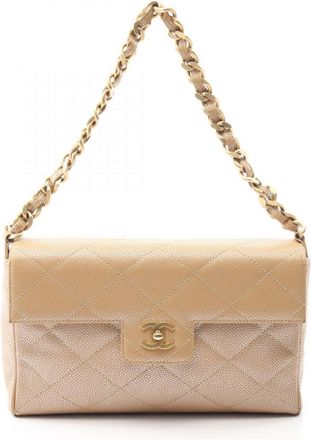 Chanel Leather Handbag (Pre-Owned)