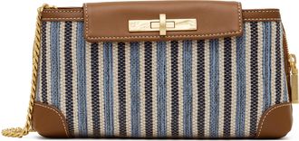 Hammitt Hammitt Charlotte Cabana Blue Brushed Gold Sml