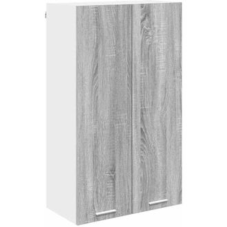 vidaXL Mueble Colgante Con Almacenamiento Gris Sonoma 60 X 31 X 100 Cm Vidaxl