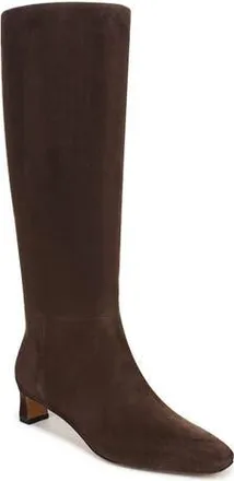 Vince Harlan Knee High Boot in Cacao Brown Suede at Nordstrom Rack, Size 9.5 Wide Calf