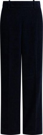 Circolo 1901 Blauwe Broek voor Vrouwen Aw 25 - Dames - Straight fit broeken - Blauw - S - Katoen - Broeken