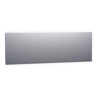Marcel Breuer Jasper spiegel - 200x70cm - rechthoekig - met directe LED-verlichting met dimfunctie en touch-bediening