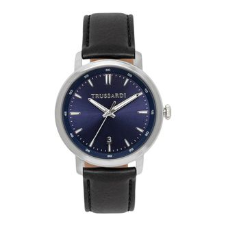 Trussardi Accessoires, Heren, Zwart, ONE Size, Watches