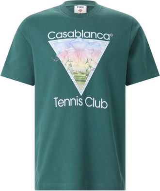Casablanca Hombre, Camisetas, Verde, Talla: XL