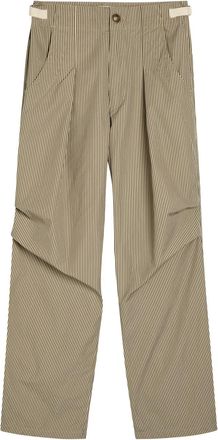 Isabel Marant Isabel Marant &eacute;toile Ceryne Striped Cotton Trousers - Beige - 40 (UK12 / M)