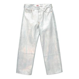 Junya Watanabe Silver Denim Trousers