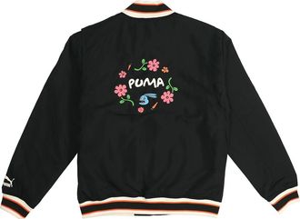 Puma x Randomevent Bomber Graphic Logo Jacket Black 596661-01