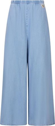 JOSH V Sera Wide Broeken - Dames - Wijde Broeken - Blauw - M - Broeken