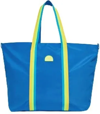 Sundek Tassen, unisex, Blauw, ONE Size, Borsa Bon Tote met Regenboogdetails