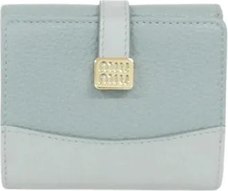 Miu Miu Pre-owned Wallets, female, Blue, Size: ONE SIZE Pre-owned Leather Wallet