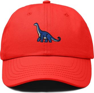 Dalix Brachiosaurus Dad Cap in Red at Nordstrom