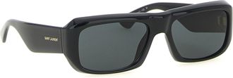 Saint Laurent Mens Black Acetate Sunglasses