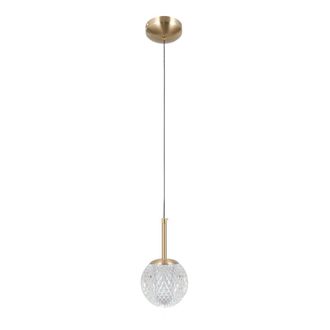 OEM Lampada Sospesa Minimal Oro Acrilico Sfera G9 Italux