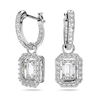 Swarovski Millenia Womens Base Metal Drop Earrings - Silver 5638495 Metal (archived) - One Size