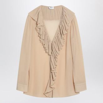 Saint Laurent Ruffled Blouse In