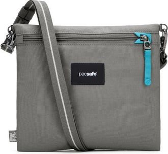 Pacsafe GO Crossbody Pouch in Stone at Nordstrom