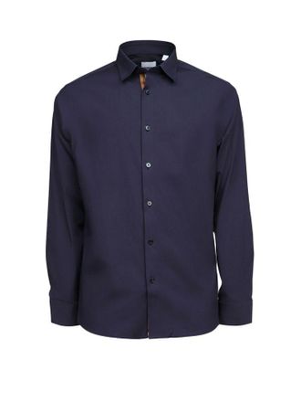 Burberry Hemden Navy Zwart
