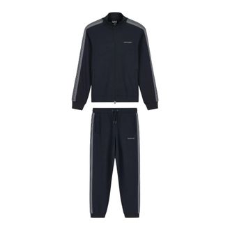 Emporio Armani Tuta Train Logo Series - - Sport - Uomo - Blu - M
