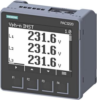 SIEMENS Dispositivo De Medici&oacute;n Pac3220 230v Ac/dc 7km32200ba011da0