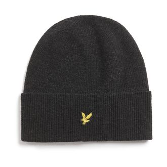 Lyle & Scott Gorro de lana de cordero - Accessories - Hombre - Negro - ONE SIZE