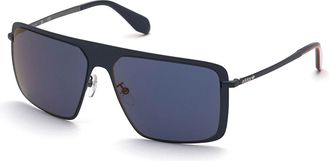 adidas OR0036 91X Mens Sunglasses Blue Size 60