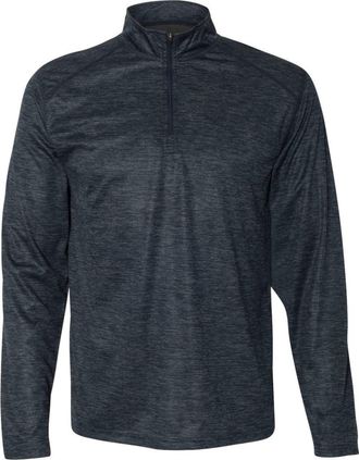 Badger Tonal Blend Quarter-Zip Pullover