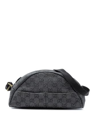 Gucci 2000-2015 GG Denim shoulder bag - Grey
