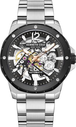 Kenneth Cole Automatic Skeleton Dial Mens Watch KCWGL2217430