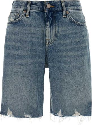 7 For All Mankind Denim Lola Bermuda Shorts