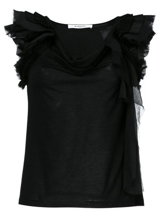 Givenchy Blusa con spalle scoperte - Nero