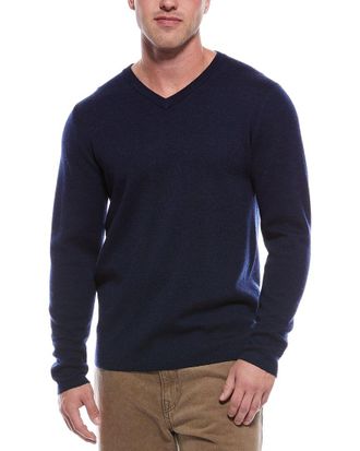 Magaschoni Wool-Blend V-Neck Sweater